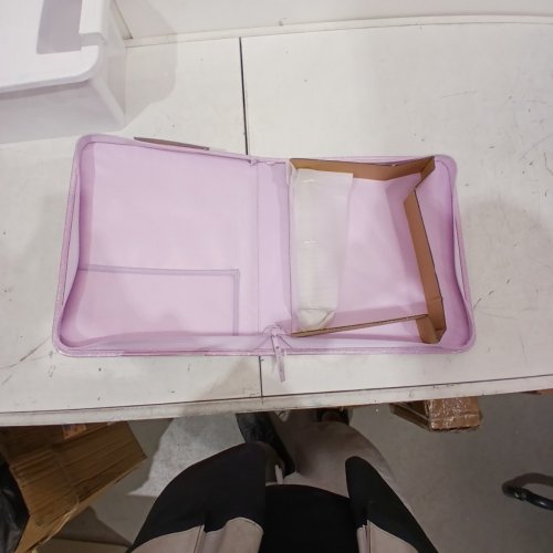 UP&UP ZIPPER BINDER 3-RING BINDER - 2" - PINK GLITTER image 4