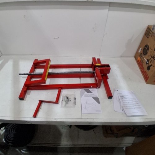 VOUNOT LAWN MOWER JACK LIFTER - 400KG CAPACITY - RED image 2