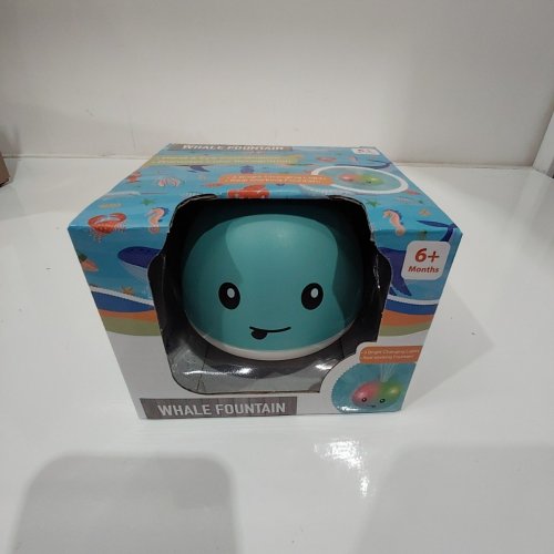 SUNNY DAYS LIGHT UP WHALE FOUNTAIN BATH TOY - BLUE / WHITE (MODEL: 470796) image 2