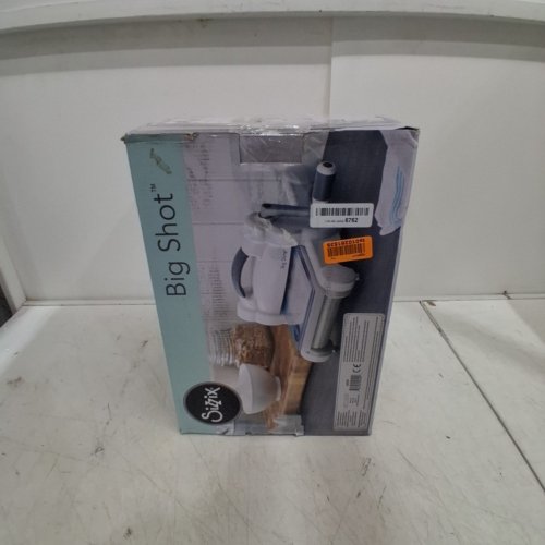 SIZZIX BIG SHOT MANUAL SHAPECUTTING & EMBOSSING MACHINE - WHITE/GREY (MODEL: 660200) image 5