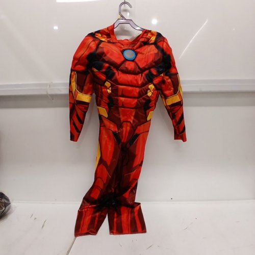JAZWARES MARVEL IRON MAN COSTUME JUMPSUIT - MEDIUM - RED, BLACK, AND YELLOW image 2