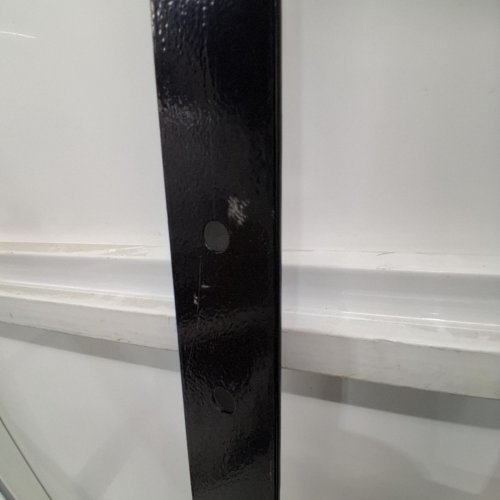 UPRIGHT MOTORCYCLE WHEEL CHOCK - 1800LBS CAPACITY - BLACK (MODEL: TY210075) image 3