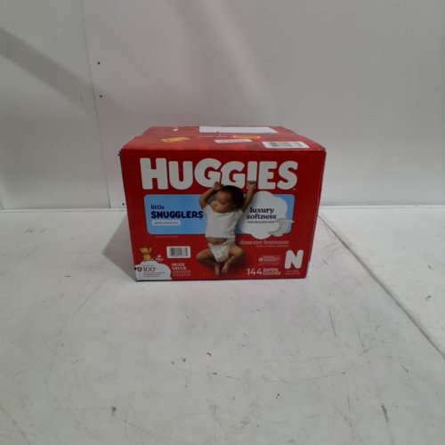 144PK HUGGIES DISNEY BABY LITTLE SNUGGLERS BABY DIAPERS - SIZE NEWBORN (UP TO 10LB) - DISNEY WINNIE THE POOH (MODEL: 55737-N) image 2