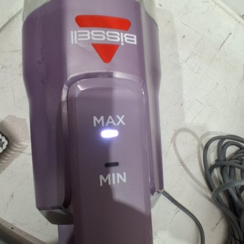 BISSELL POWERCLEAN CORDED PET HAIR STICK VACUUM CLEANER WITH 25FT CORD - PURPLE/GREY (MODEL: 4221C) image 2