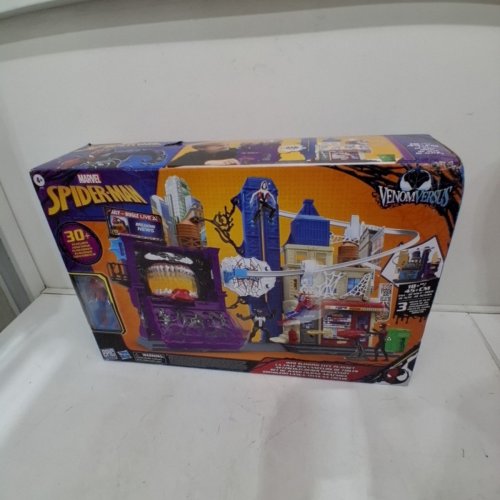 MARVEL SPIDERMAN VENOMVERSUS WEB SLINGING CITY PLAYSET KIDS TOY image 2