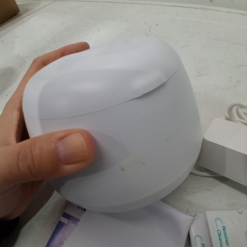 CLELIFOVE ULTRASONIC RETAINER CLEANER MACHINE DENTURE AND ALIGNER CLEANING POD -48KHZ - 200M - WHITE image 4