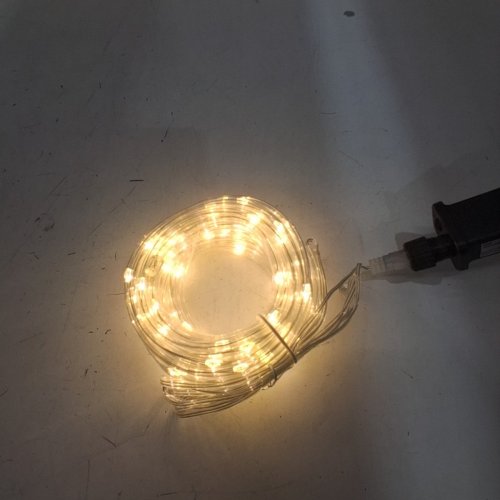MINTLEMON WATERPROOF INDOOR/OUTDOOR MINI ROPE FAIRY LIGHTS - 33FT - WARM WHITE image 3