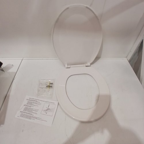 CENTOCO ELONGATED TOILET SEAT - 16" - CRANE WHITE (MODEL: DS1600-301) image 2