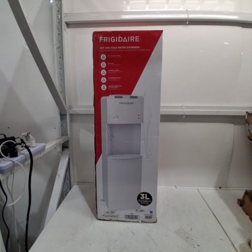 FRIGIDAIRE TOP-LOAD HOT & COLD WATER COOLER/DISPENSER - FITS 3-5 GALLON BOTTLES - WHITE (MODEL: EFWC498) image 8