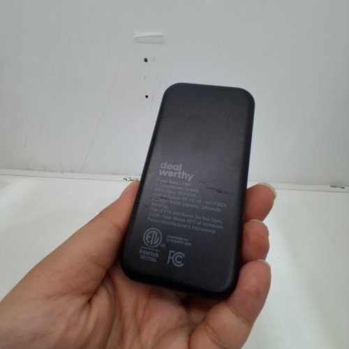 DEALWORTHY MINI POWER BANK WITH MICRO USB CABLE - 4000MAH - BLACK image 4