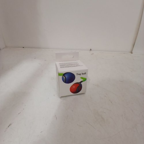 INTERACTIVE CAT TOY WITH MOTORIZED BALL AND STRING - RED (MODEL: P02) image 2