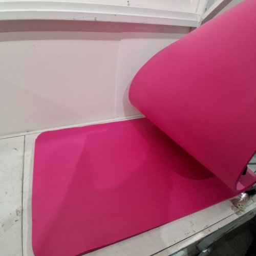AMAZON BASICS EXTRA THICK YOGA MAT - 74" X 24" X 0.5" - PINK image 3