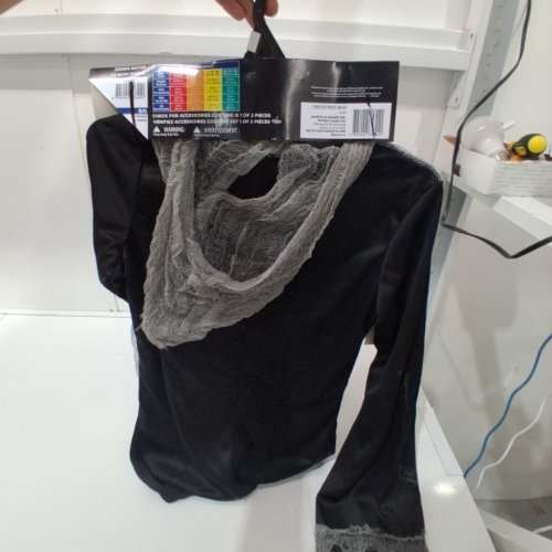 BOYS PARTYHOLIC ZOMBIE REAPER COSTUME - OSFM - BLACK image 3