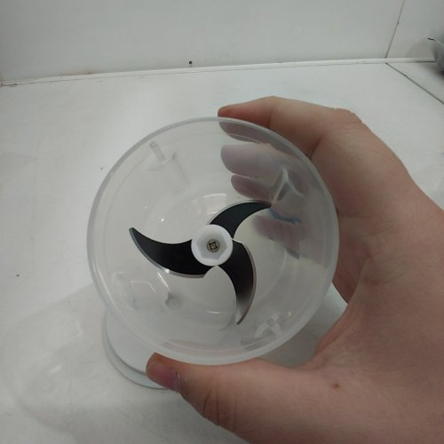 RECHARGEABLE FOOD CHOPPER - NAVY BLUE image 3