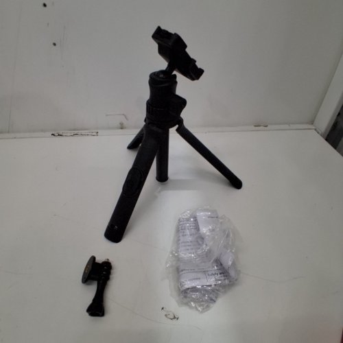 SUNPAK VERSAPOD 2-IN-1 TRIPOD AND SELFIE STICK WITH BLUETOOTH SHUTTER REMOTE - 29.5" MAX LENGTH - BLACK image 2
