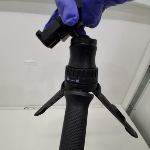 SUNPAK VERSAPOD 2-IN-1 TRIPOD AND SELFIE STICK WITH BLUETOOTH SHUTTER REMOTE - 29.5" MAX LENGTH - BLACK image 3
