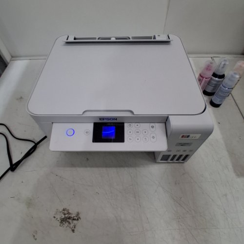 EPSON ECOTANK ET-2850 WIRELESS COLOUR ALL-IN-ONE CARTRIDGE-FREE SUPERTANK PRINTER - WHITE (MODEL: C634F) image 2