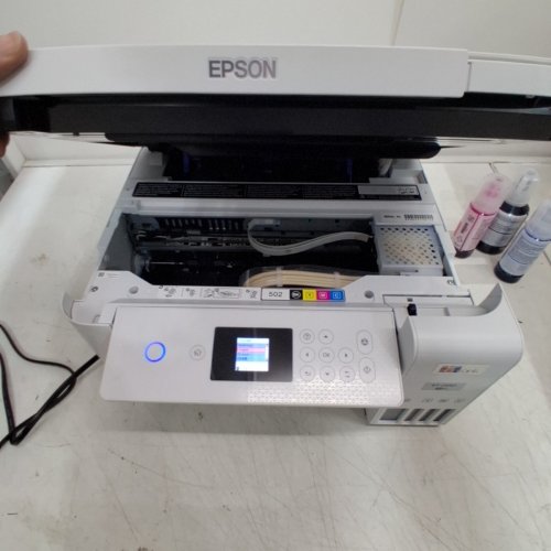 EPSON ECOTANK ET-2850 WIRELESS COLOUR ALL-IN-ONE CARTRIDGE-FREE SUPERTANK PRINTER - WHITE (MODEL: C634F) image 6