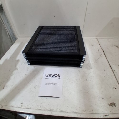 METAL OUTDOOR VEHICLE DOG RAMP - 63" X 17" - BLACK (MODEL: 160*44) image 2