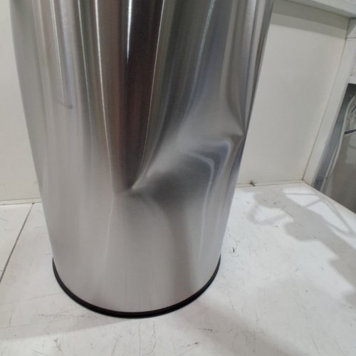 STAINLESS STEEL SWING DOOR ROUND TRASH CAN - 50L - STAINLESS STEEL (ITEM: PHK_34TTQ39P) image 3