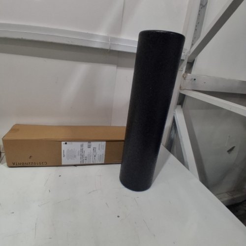 AMAZON BASICS HIGH-DENSITY ROUND FOAM ROLLER FOR YOGA & EXERCISE - 24" - BLACK (MODEL: EPPBK-24-1) image 2