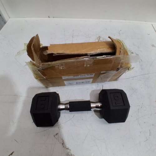 CAP BARBELL COATED DUMBBELL WEIGHT- 10LBS - BLACK (MODEL: SDPUIS-010) image 2