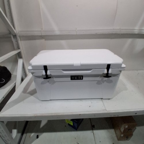 YETI TUNDRA 65 COOLER WITH PERMAFROST INSULATION AND HOLDS UP TO 42 CANS WHITE (MODEL: YT65W ) image 2