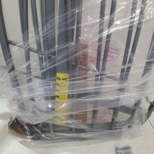 REGALO EASY STEP EXTRA WIDE METAL SAFETY GATE - 30" X 29" - 49" - PLATINUM (MODEL: 1164 EP DS) image 3