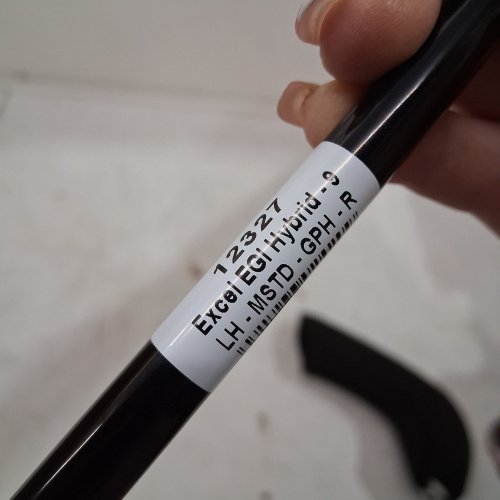 PINEMEADOW EXCEL EGI HYBRID GOLF CLUB - 40 DEGREE - 9 - LEFT HAND - BLACK image 2