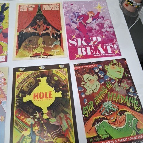 8PK ASSORTED COMIC ART PRINT POP CULTURE POSTERS - 12" X 8" - ASSORTED COLORS image 4