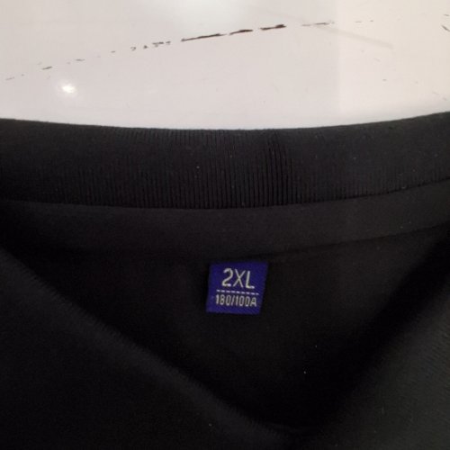 POLO SHIRT - 2XL - BLACK image 3
