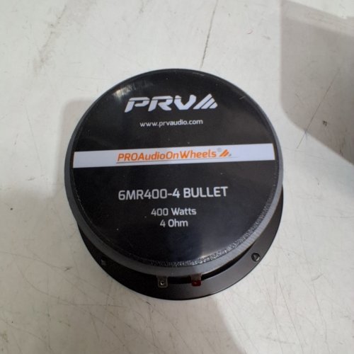 PRV AUDIO 6.5'' MIDRANGE BULLET SPEAKER - 400W (MODEL: 6MR400-4) image 2