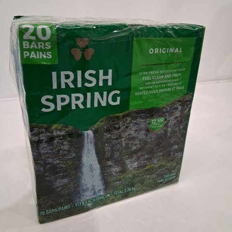 20PK IRISH SPRING CLEAN AND FRESH DEODORANT BAR SOAP -113G/EACH image 2