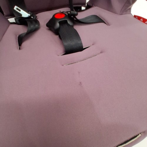 3-IN-1 GRACO TRANZITIONS LIGHTWEIGHT HEIGHT ADJUSTABLE HARNESS BOOSTER CAR SEAT - 100LBS MAX - ELOISE PURPLE (MODEL: 2217080) image 4