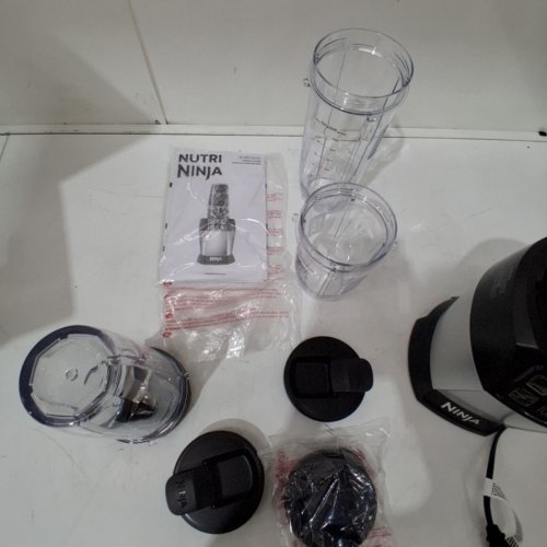 NINJA NUTRI NINJA AUTO-IQ PERSONAL BLENDER - 1000W - 22OZ - BLACK/SILVER (MODEL: BL480C) image 4
