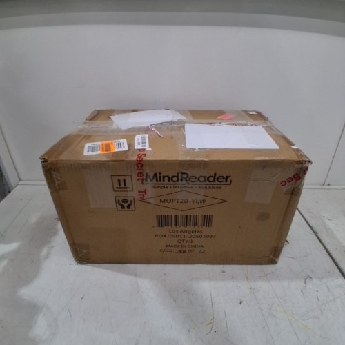 MIND READER PROFESSIONAL COMMERCIAL WRINGER MOP BUCKET - 20L - YELLOW (MODEL: MOPT20-YLW) image 6
