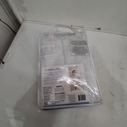SIMMONS MULTI-USE CONTOUR CHANGING PAD - 16" X 32" X 4" - WHITE image 2