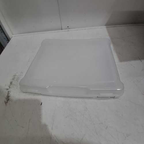 10PK IRIS USA SCRAPBOOK PAPER STORAGE BOX - 8.5" X 11" - CLEAR - (MODEL:PJC-3000) image 3