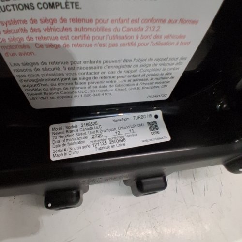 GRACO 2-IN-1 TURBOBOOSTER HIGHBACK TO BACKLESS BOOSTER CAR SEAT - 40-100LB MAX - BLACK (MODEL: 2168325) image 2