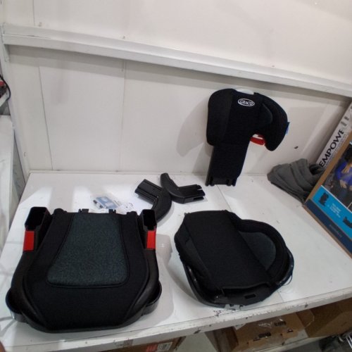 GRACO 2-IN-1 TURBOBOOSTER HIGHBACK TO BACKLESS BOOSTER CAR SEAT - 40-100LB MAX - BLACK (MODEL: 2168325) image 3