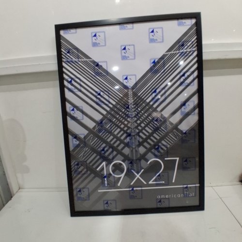 AMERICANFLAT POSTER FRAME WITH POLISHED PLEXIGLASS - 19" X 27" - BLACK image 2
