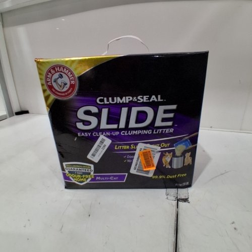 ARM & HAMMER CLUMP AND SEAL SLIDE CLAY CAT LITTER NON-STOP ODOUR SEAL - 20LB image 5