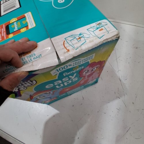 100PK PAMPERS EASY UPS PULL ON DISPOSABLE TRAINING UNDERWEAR - 3T/4T - MY LITTLE PONY image 3