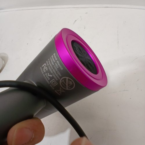 SLOPEHILL PROFESSIONAL IONIC HAIR DRYER - 1800W - GREY/PINK (MODEL: 1902) image 4