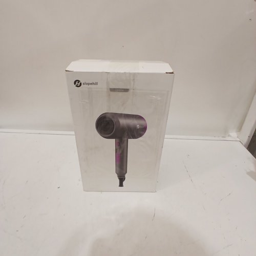 SLOPEHILL PROFESSIONAL IONIC HAIR DRYER - 1800W - GREY/PINK (MODEL: 1902) image 5
