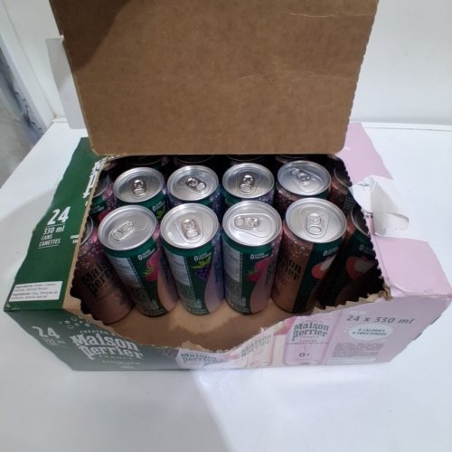 18PK MAISON PERRIER FOREVER SPARKLING WATER - BLACKBERRY, LYCHEE, RASPBERRY - 330ML image 2