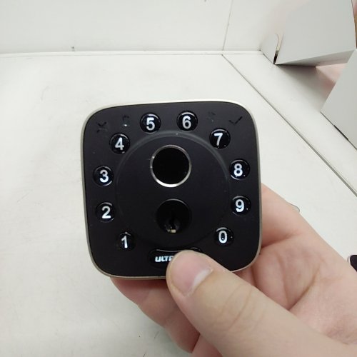 ULTRALOQ FINGERPRINT SMART WI-FI DEADBOLT - SATIN NICKEL (MODEL: BOLT-F-NK) image 2