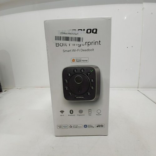 ULTRALOQ FINGERPRINT SMART WI-FI DEADBOLT - SATIN NICKEL (MODEL: BOLT-F-NK) image 4