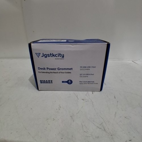 2PK JGSTKCITY DESK POWER GROMMET - 12A 125 V 1500W; USB-C PD 20W - BLACK (MODEL: HOUJN02-02-13) image 4