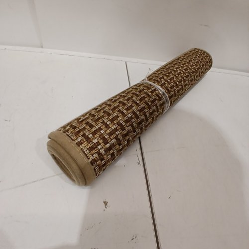 POLYESTER WOVEN SMALL ENTRYWAY MAT - 18" X 29" - BEIGE image 2